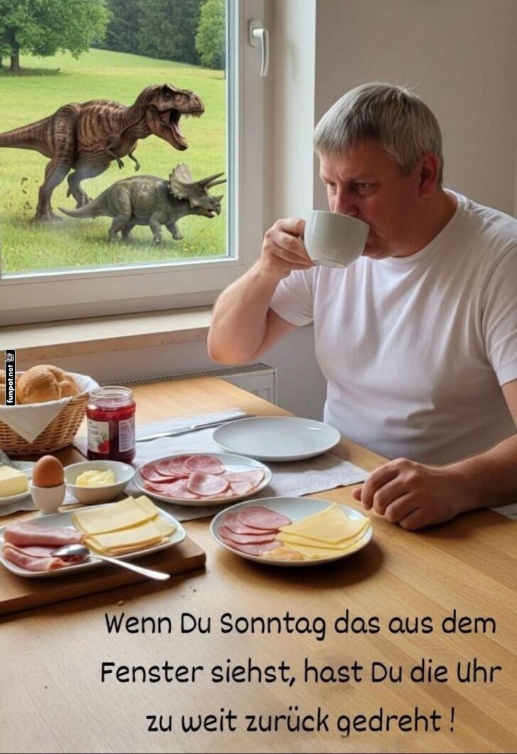 Frühstück mit Dino-Überraschung!