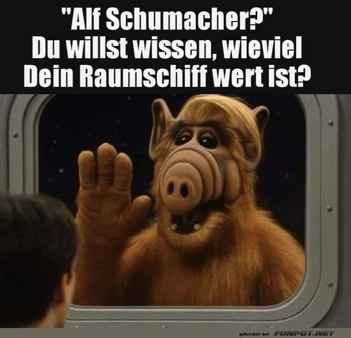 Alf als intergalaktischer Gutachter!