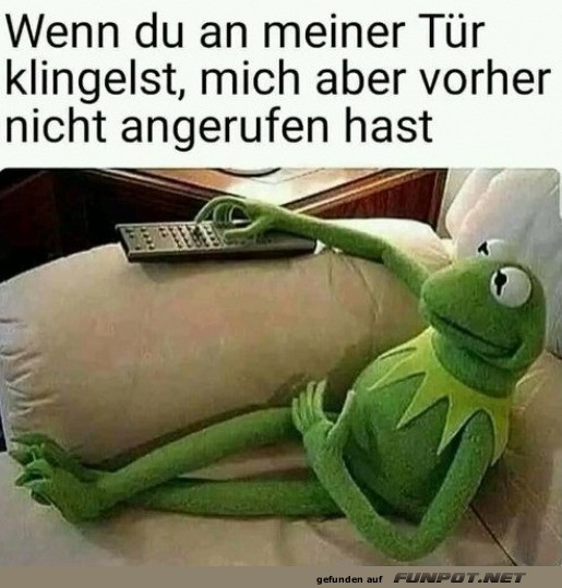 Kein Anruf, keine Antwort: Kermit-Edition