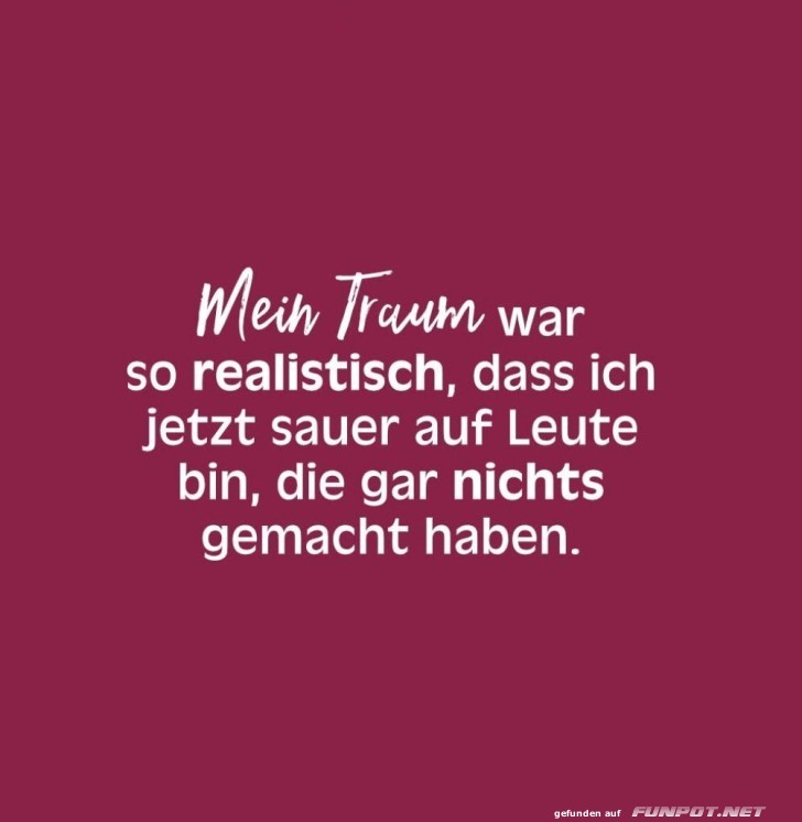 Wenn Trume die Realitt sprengen