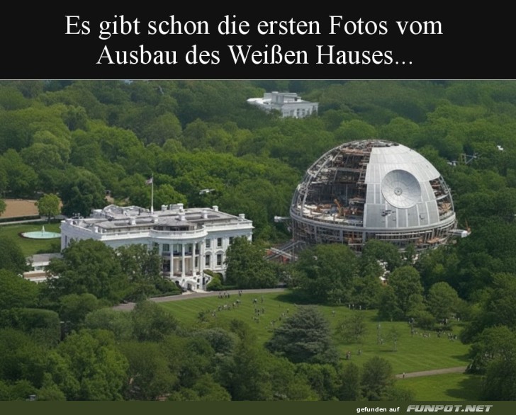 Neue Kuppel für's Weiße Haus?