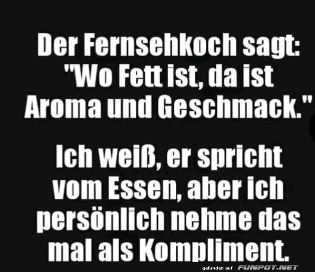 Bestes Kompliment vom TV-Koch