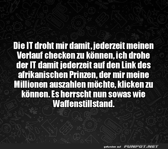 IT-Frieden durch Prinzen-Link!