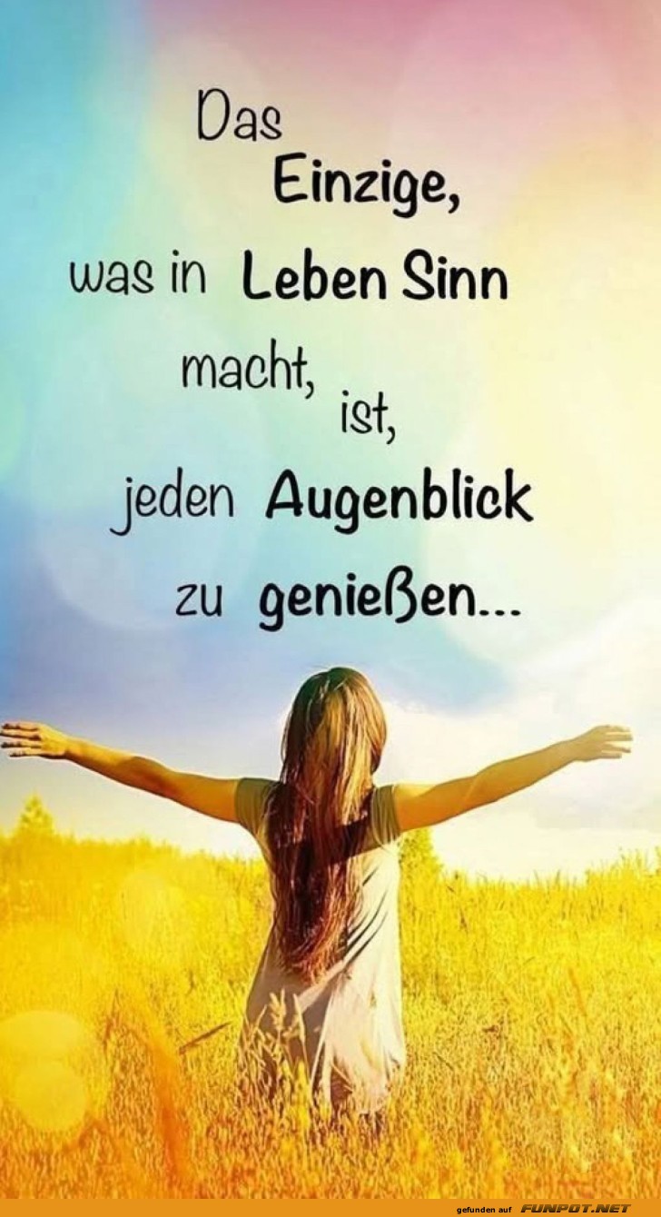 Lebe den Moment, nicht das Getreide! Lebe den Moment, nicht das Getreide!