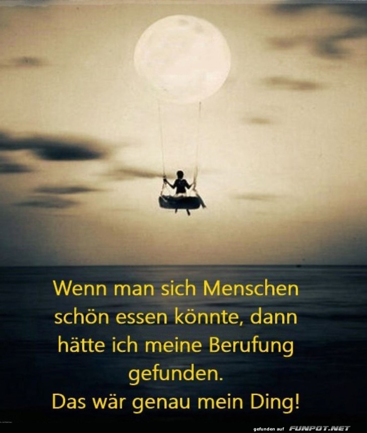 Menschen schön essen