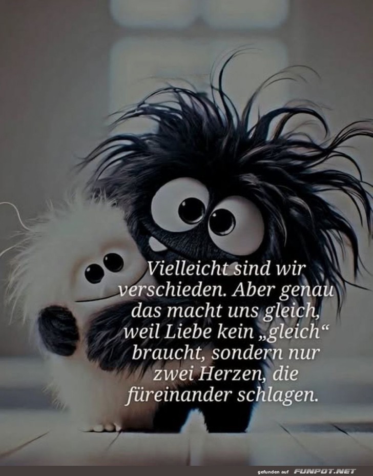 Ungleich und doch perfekt vereint Ungleich und doch perfekt vereint