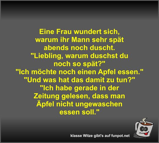 Eine Frau wundert sich