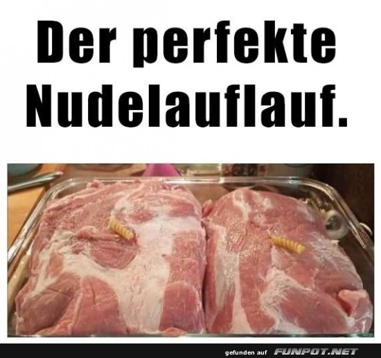 Der berraschende Nudelauflauf!