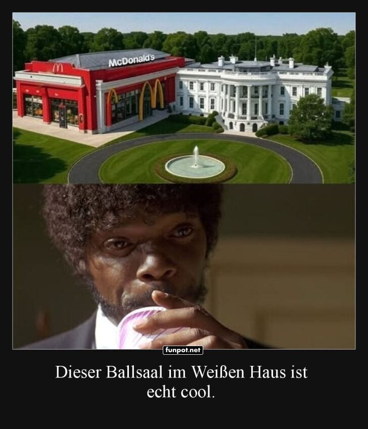 Fast Food trifft Machtzentrum