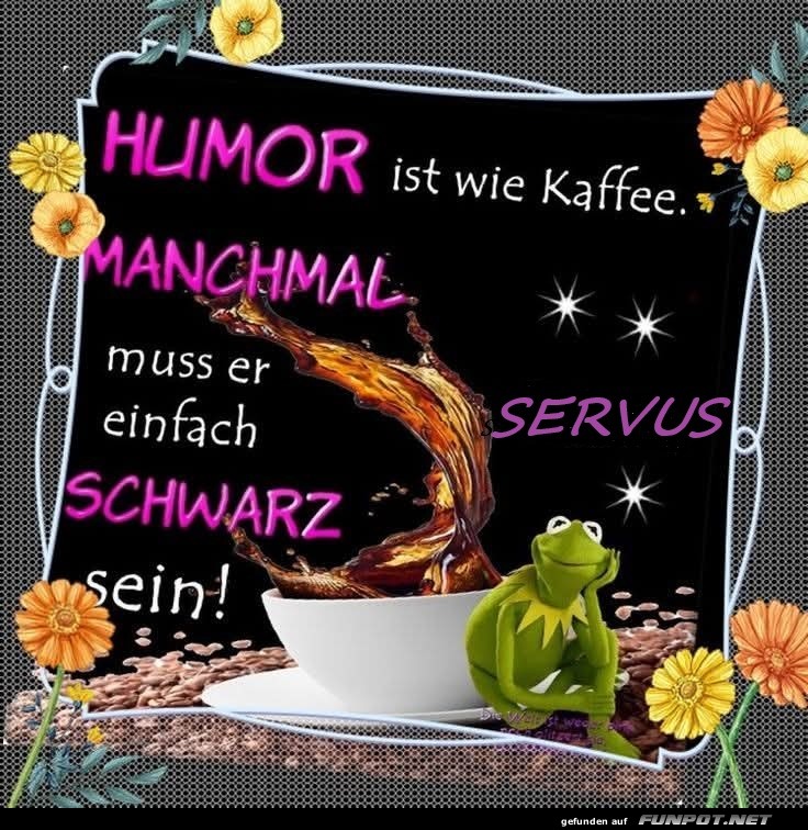 Kaffee-Humor fr Frhaufsteher!