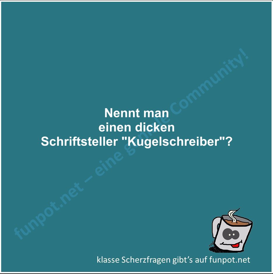 Scherzfrage Scherzfrage