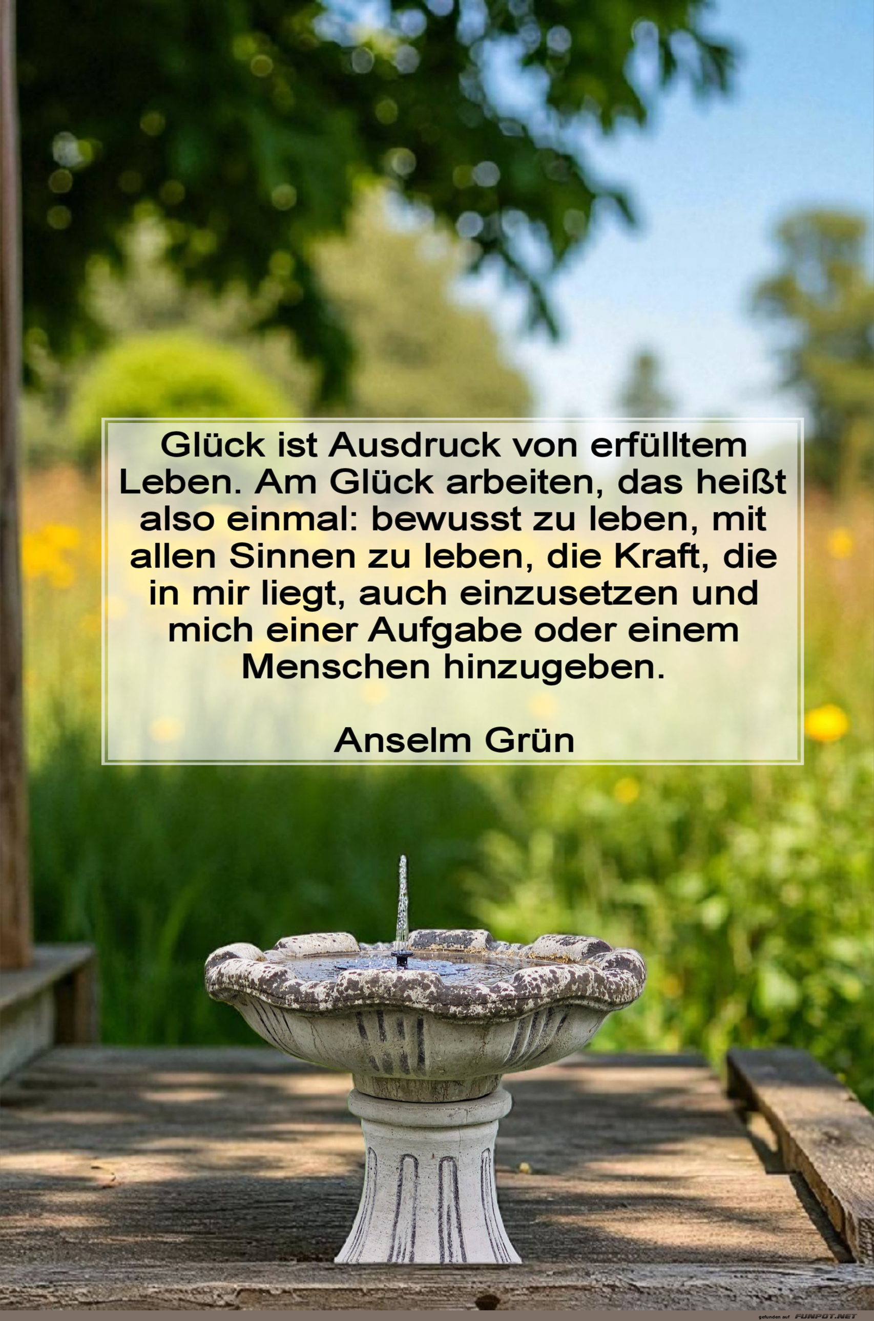 glück ist ausdruck