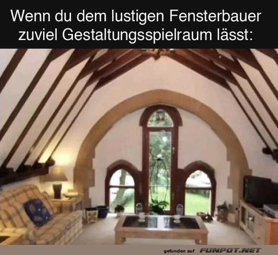 Architektonisches Abenteuer im Wohnzimmer