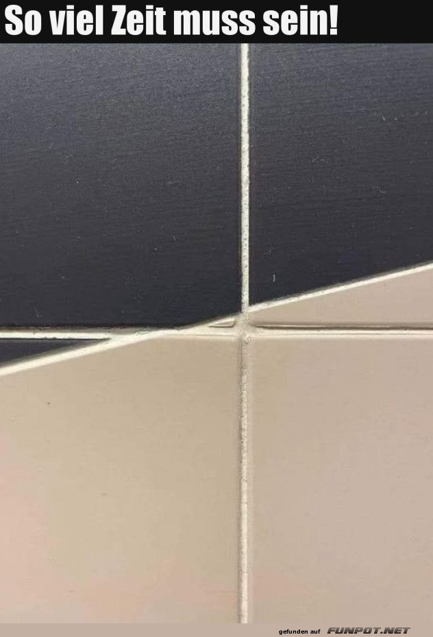 Wenn Fliesen ihren eigenen Weg gehen