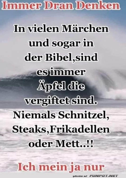 Apfelalarm statt Schnitzelspuk!