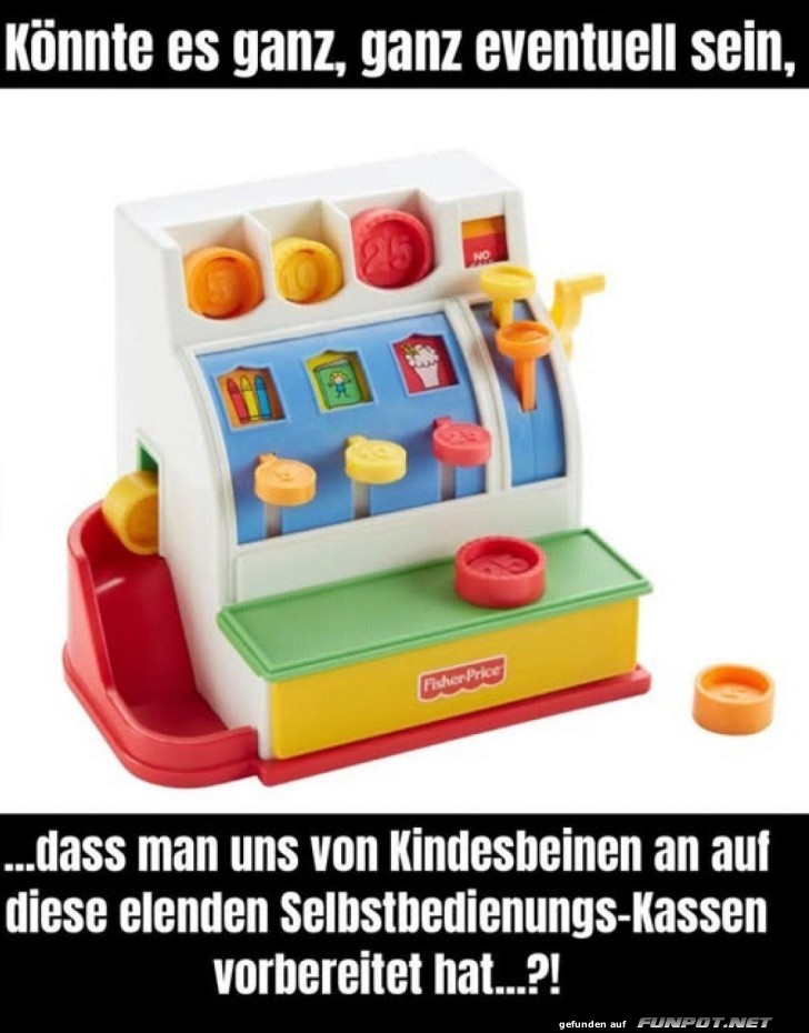 Früher Start ins Kassenleben!