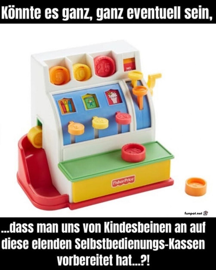 Früher Start ins Kassenleben!