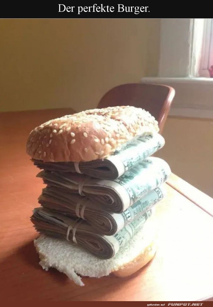 Cash-Burger: Der teuerste Snack des Jahres!