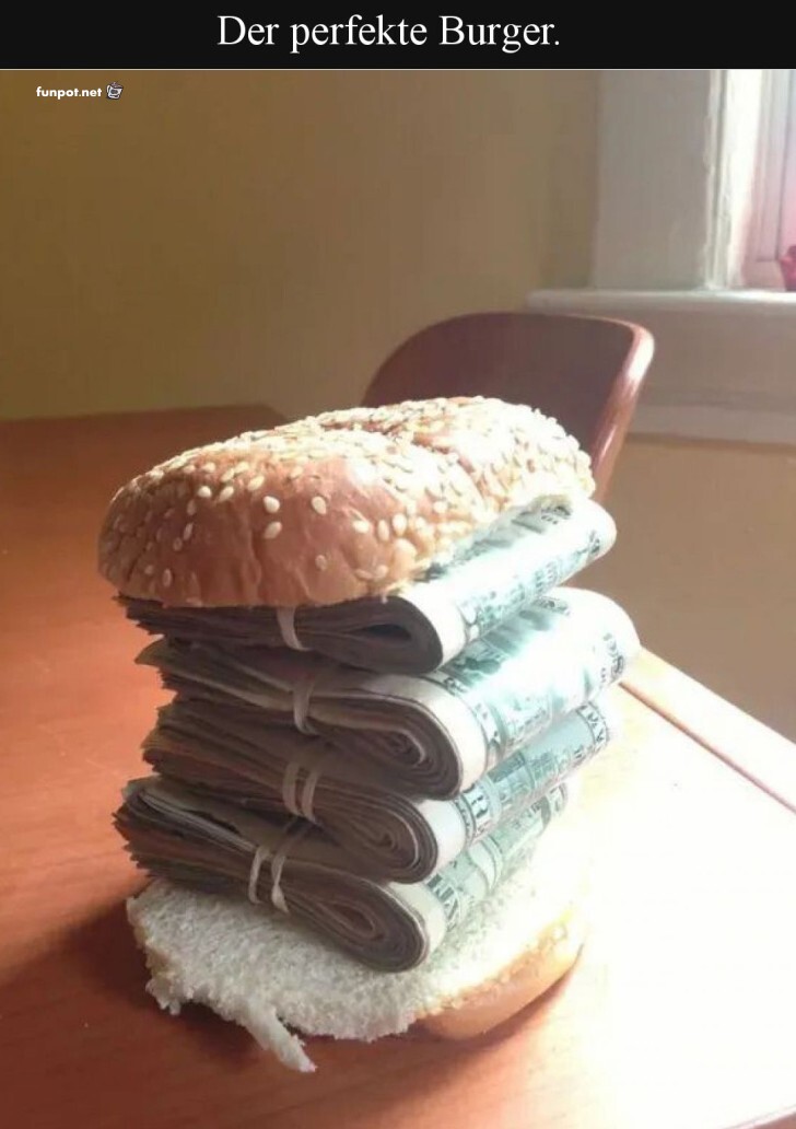 Cash-Burger: Der teuerste Snack des Jahres!