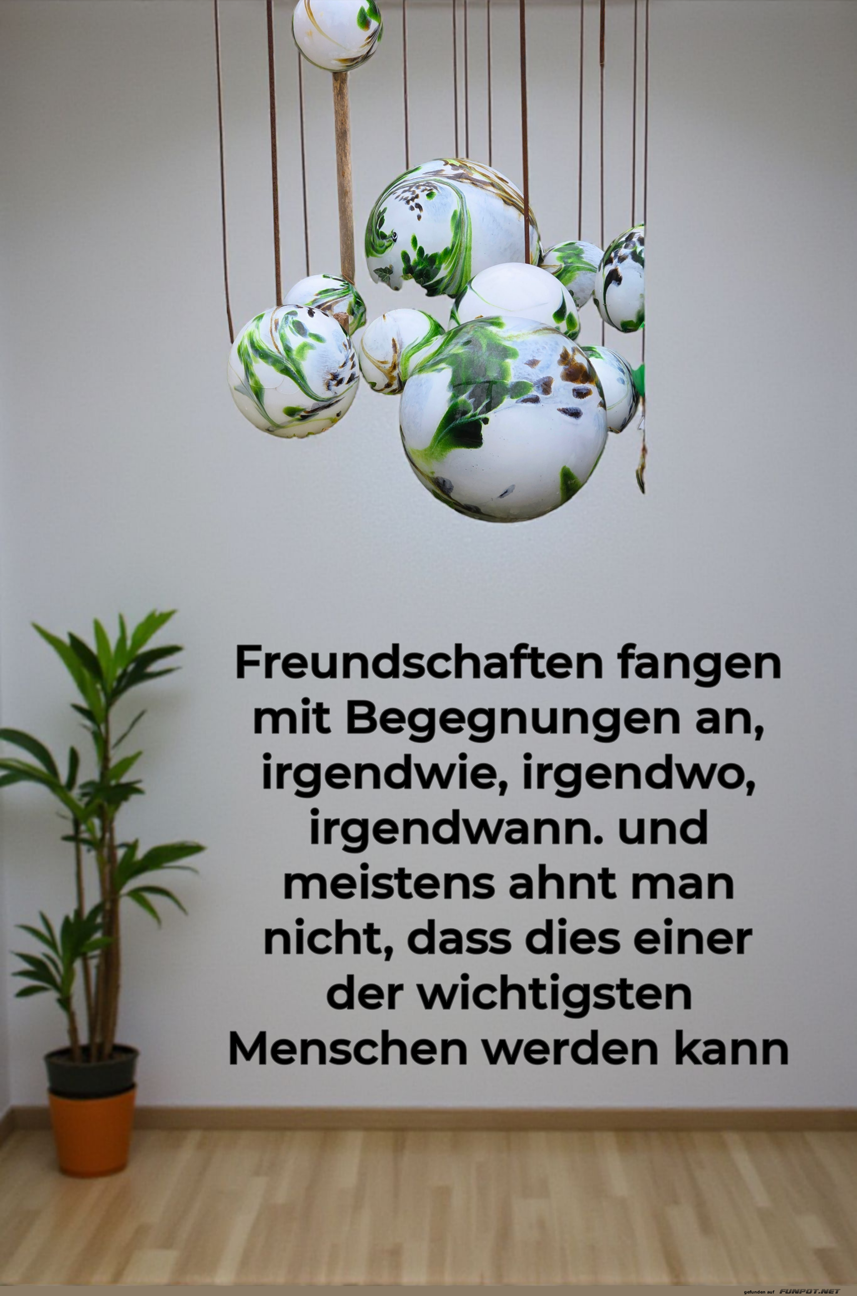 freundschaften fangen mit begegnungen an