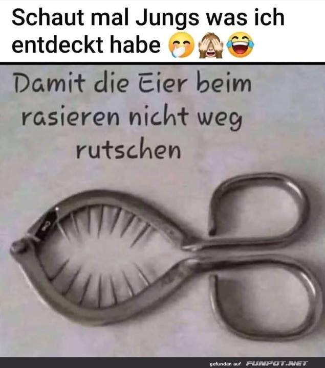 Revolutionäre Eier-Rasierhilfe entdeckt!