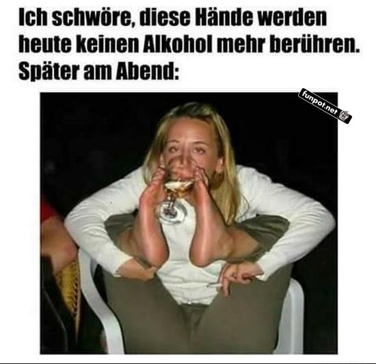 Keine Hände, kein Problem: Wein für Fingerakrobaten