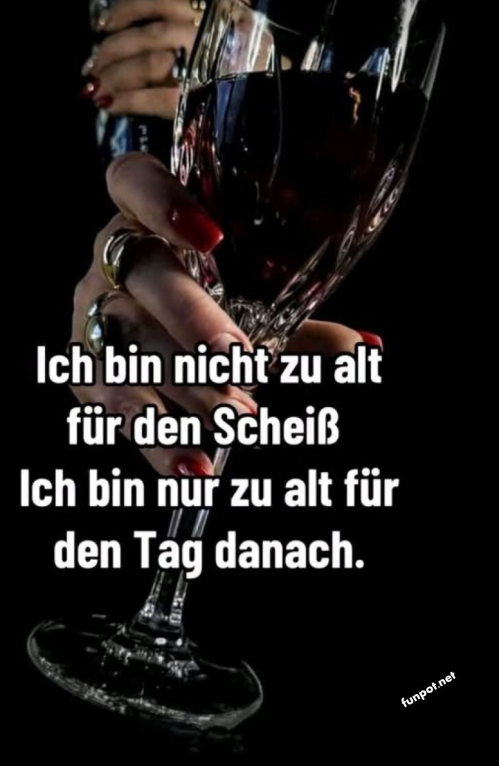 Zu alt für den Morgen danach?