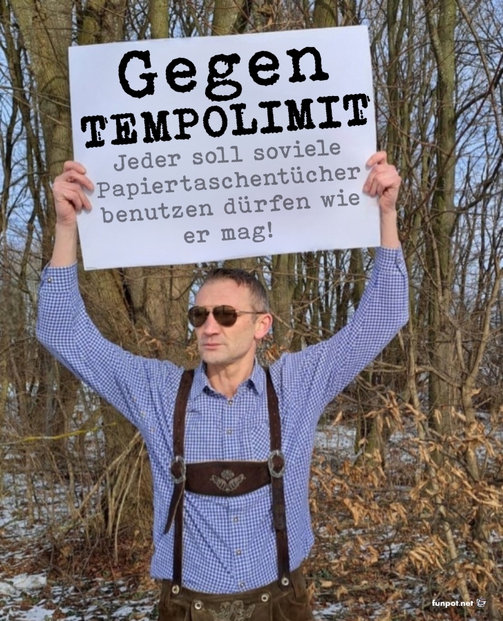 Papierkrieg ohne Tempolimit!