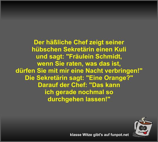 Der hliche Chef zeigt seiner hbschen Sekretrin einen...