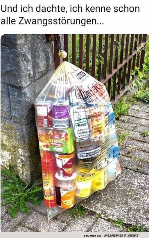 Mllkunst fr Ordnungsfanatiker