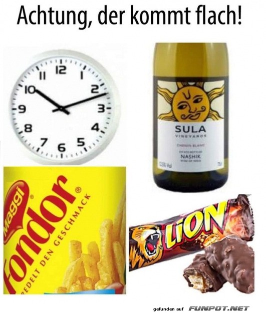 Zeit für flache Witze