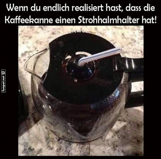 Kaffee mit Stil: Trinkhalm-Edition!