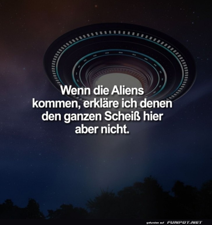 Aliens als ungebetene Gste!