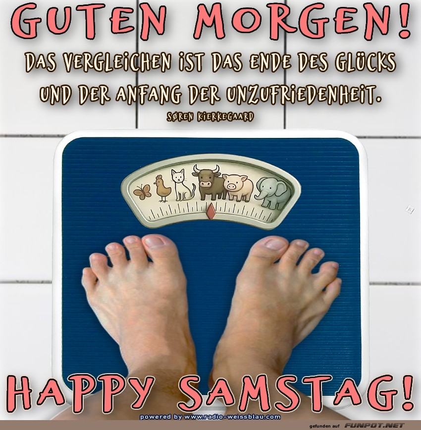 Rsselweise Gewichtsspa am Samstagmorgen