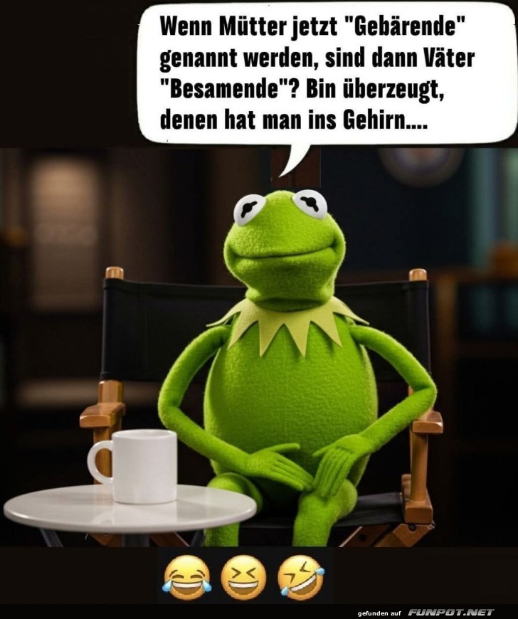 Kermit fragt die wichtigen Fragen!