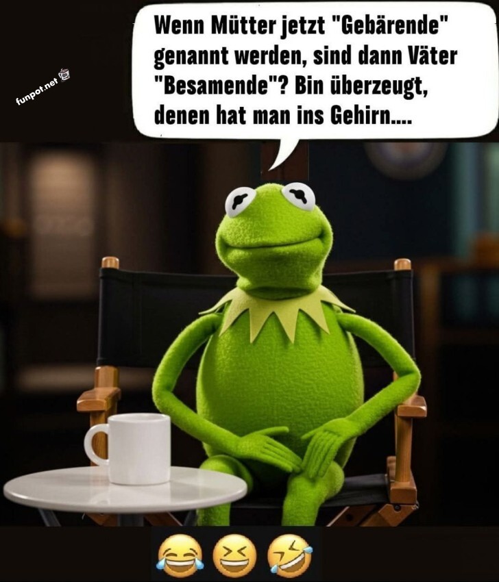 Kermit fragt die wichtigen Fragen!