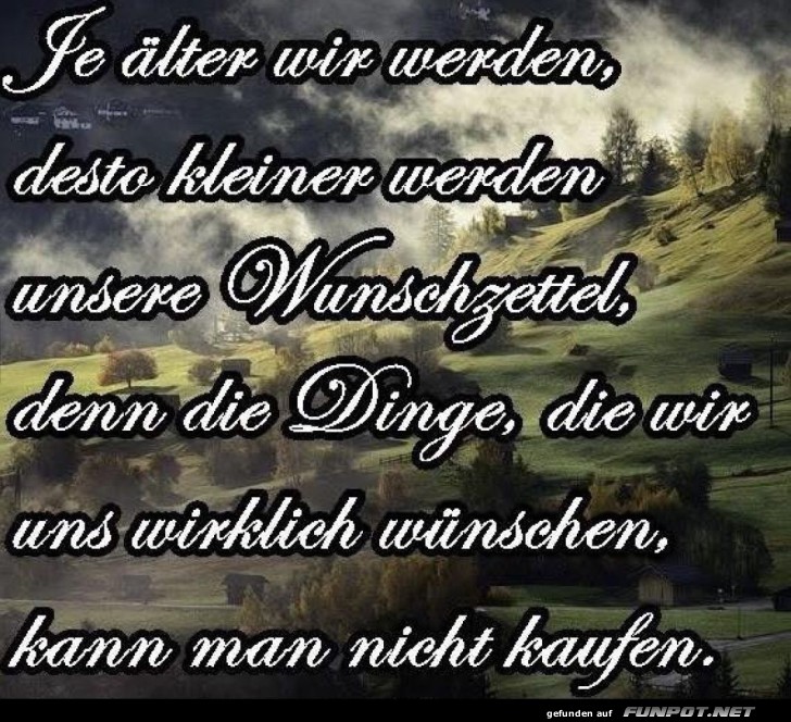 Kleiner Wunschzettel, groe Wnsche!