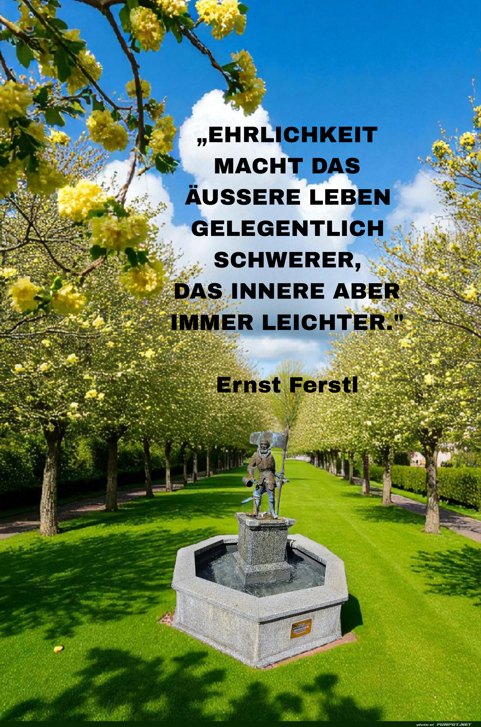 ehrlichkeit mach das äußere