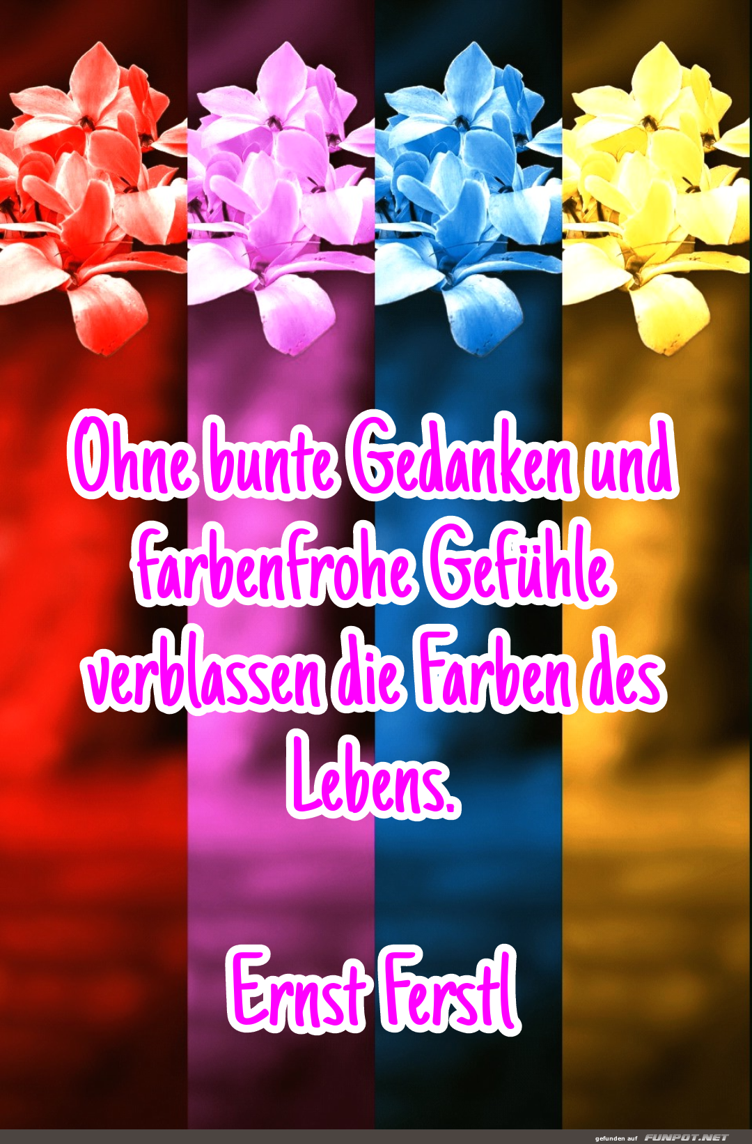 ohne bunte gedanken
