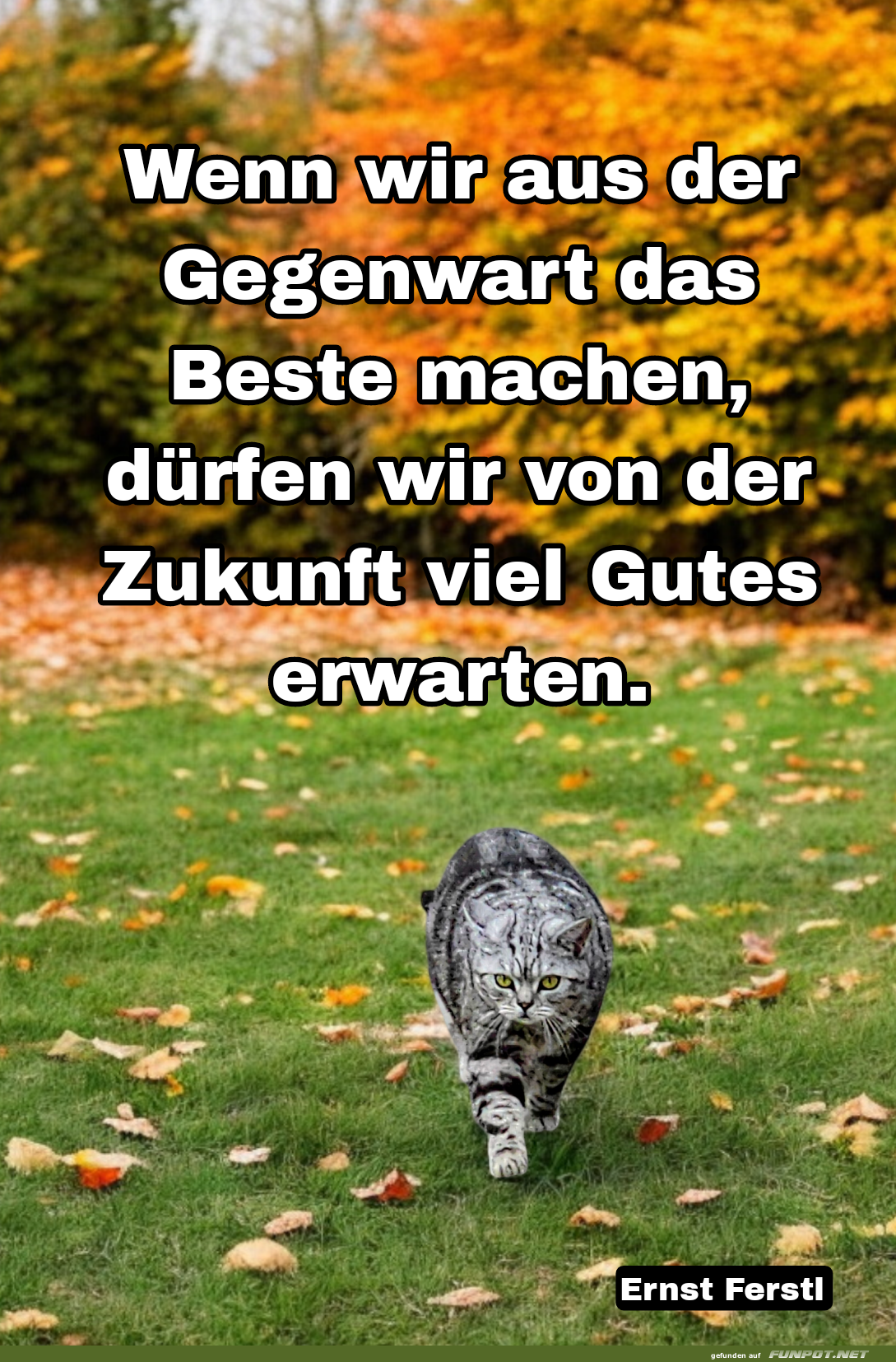 wenn wir aus der gegenwart