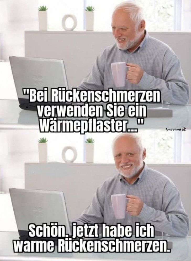 Wärme statt Linderung: Der Schmerz bleibt!