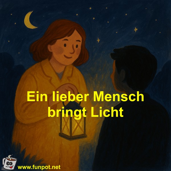 Ein lieber Mensch bringt Licht Ein lieber Mensch bringt Licht