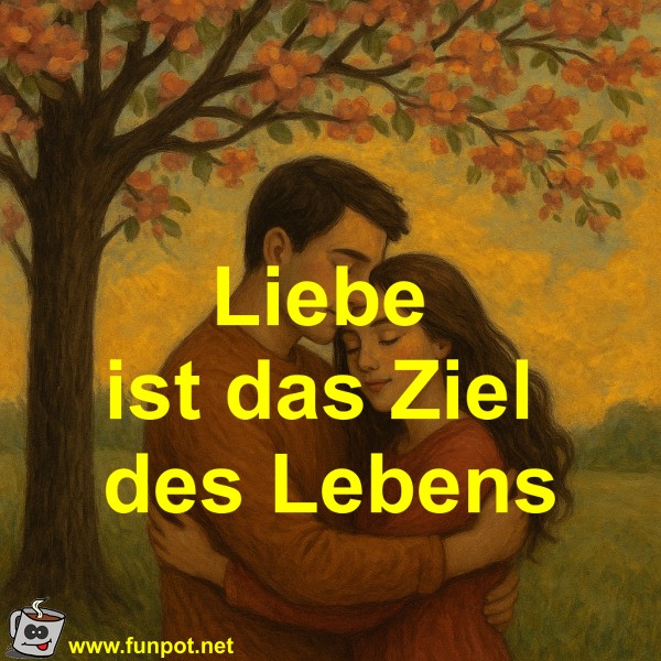 Liebe ist das Ziel des Lebens Liebe ist das Ziel des Lebens