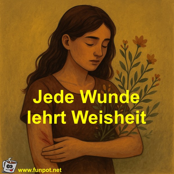Jede Wunde lehrt Weisheit