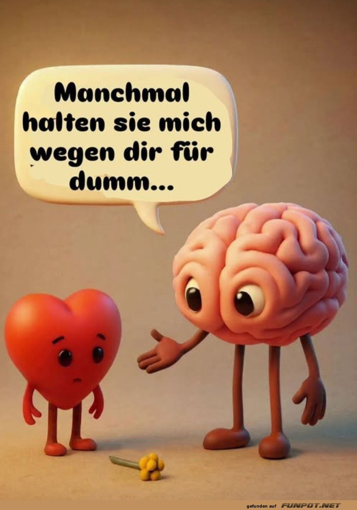 Herz gegen Gehirn: Konflikt der Gefhle!