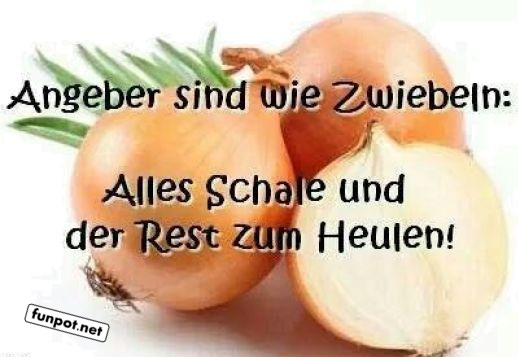 Zwiebelwahrheit: Schale und Tränen!