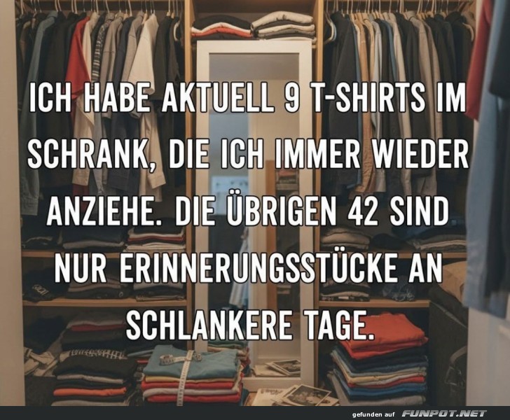 Der Kleiderschrank der Erinnerung