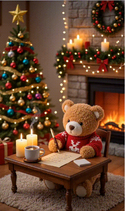 Brchen schreibt Weihnachtspost