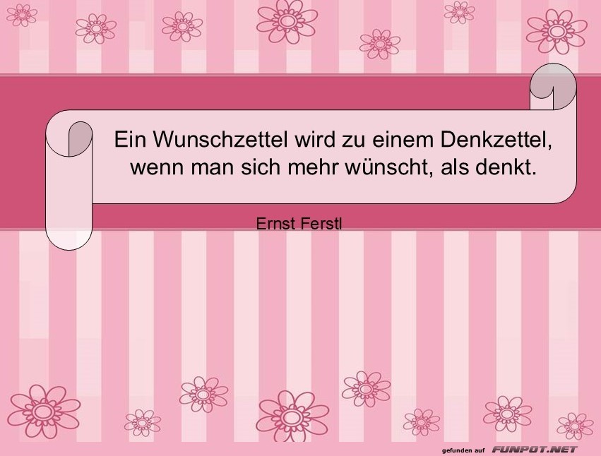 Ein Wunschzettel