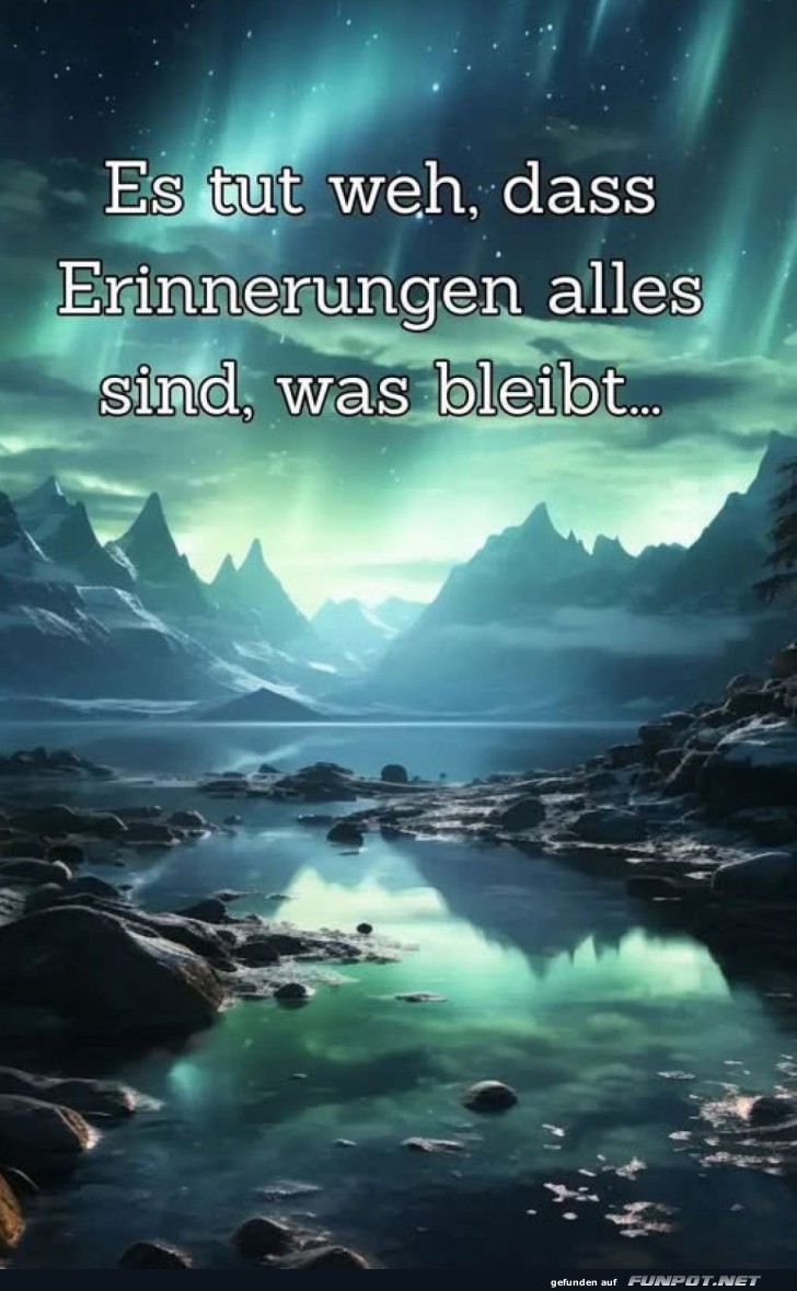 Nordlicht weckt alle Erinnerungen